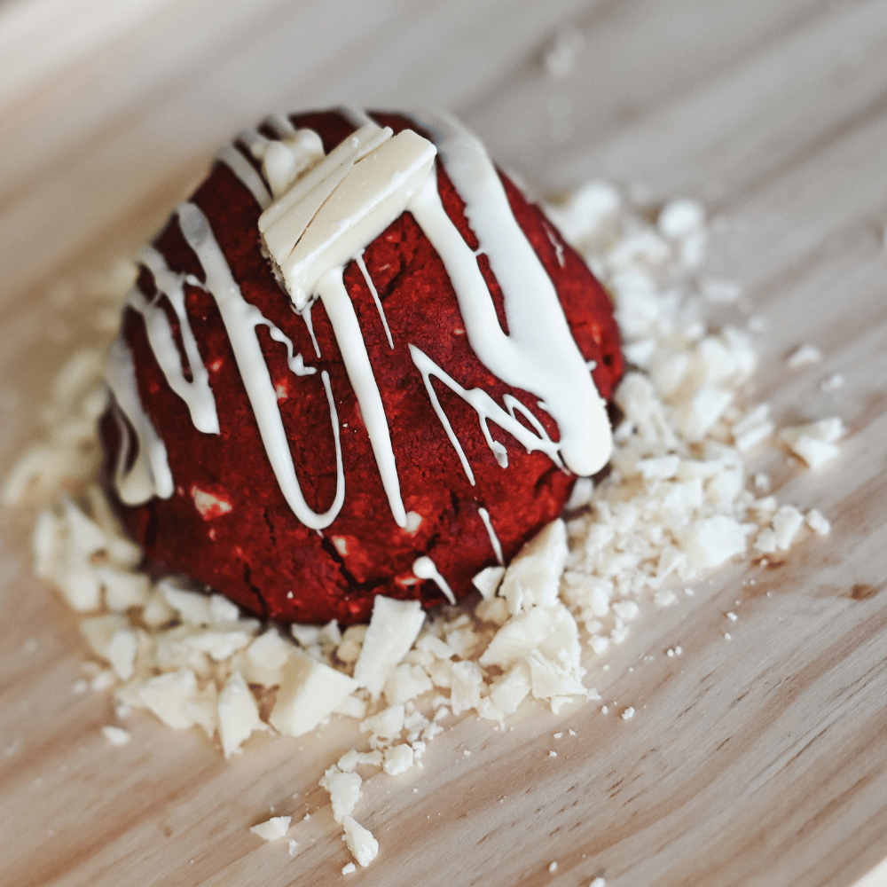 Red Velvet Cookie with Cream Cheese filling